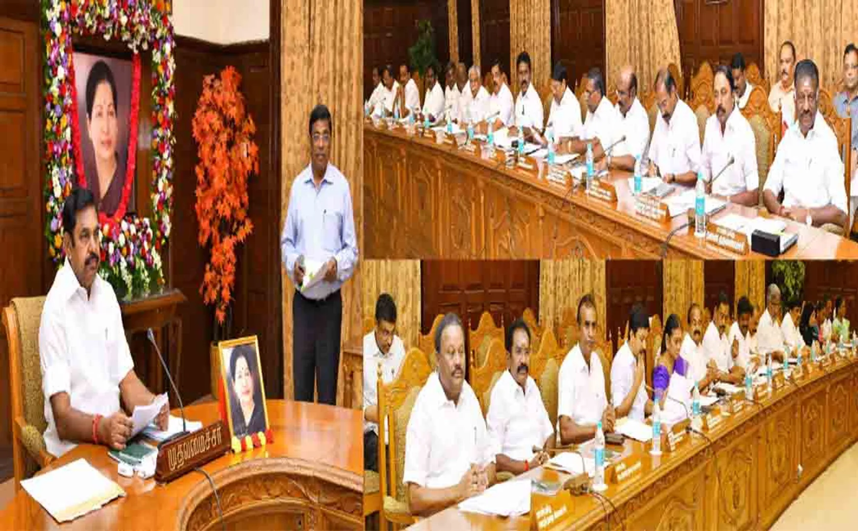 tamilnadu govt cabinet meeting at chennai 